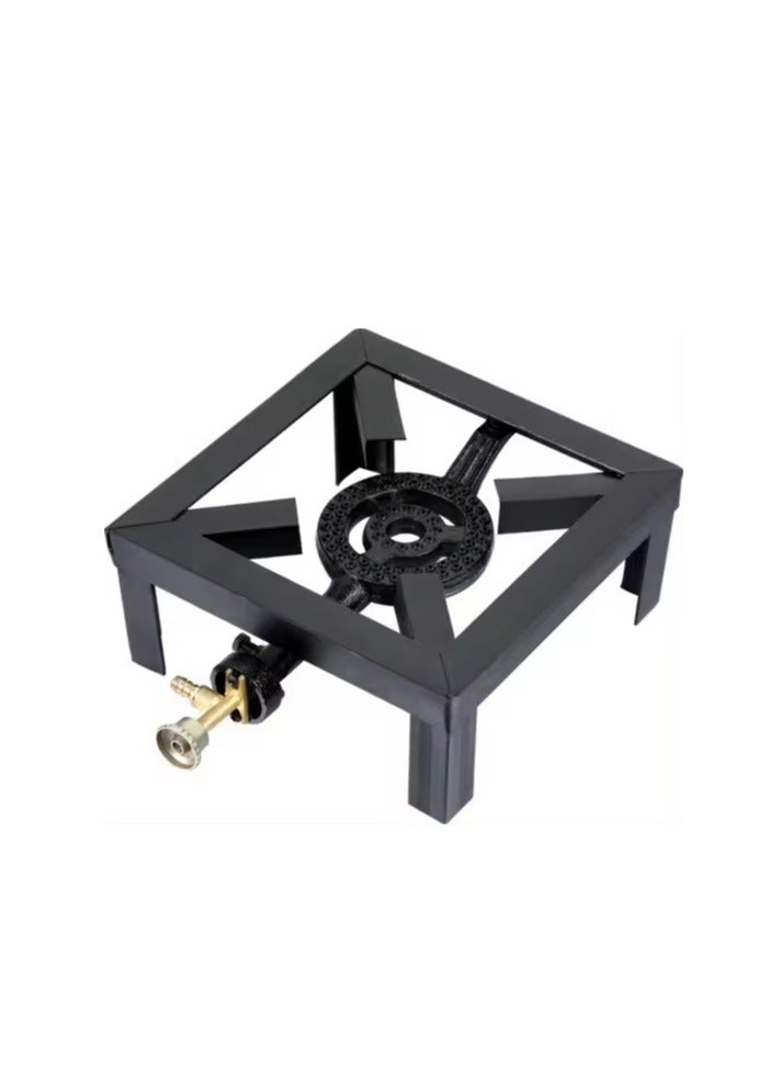 STOVE Single burner gas stove, black - Image 1