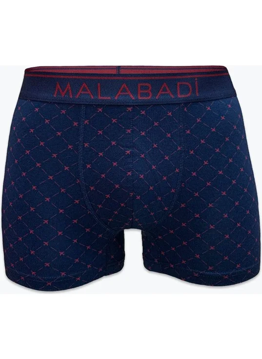 Malabadi Men's Patterned 3-Pack Modal Boxer 3M252