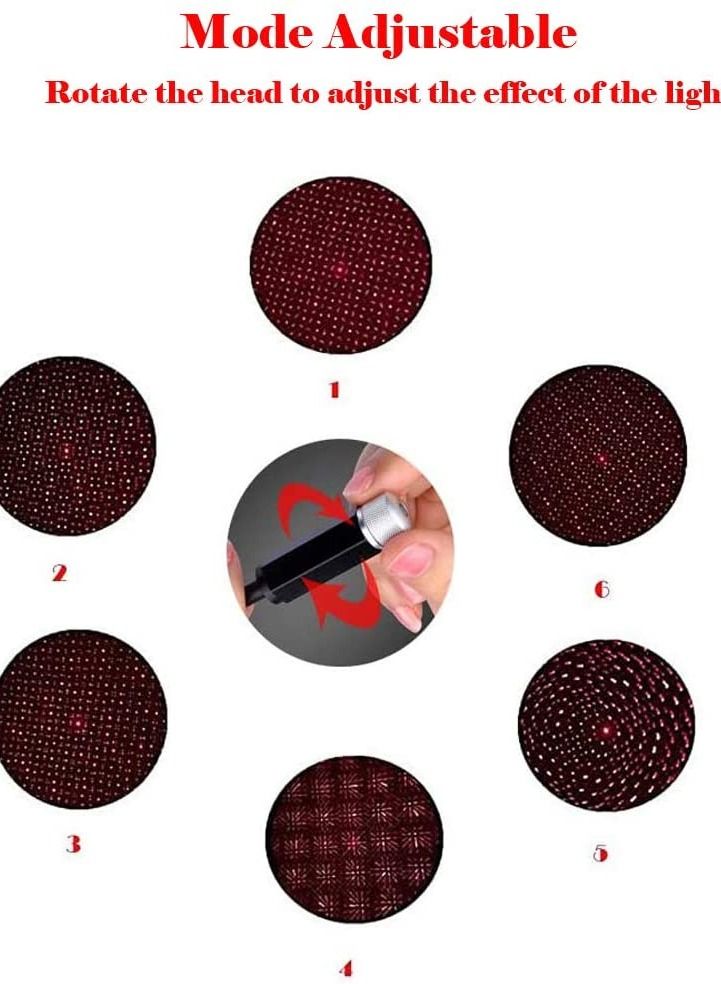 Car roof USB Star Night decorative  Lights Usting Flexible USB Night Lamp Fit All Cars Ceiling Roof Star Lights Interior Ambient Atmosphere for Bedroom Decorations Party Walls - Plug and Play - Image 5