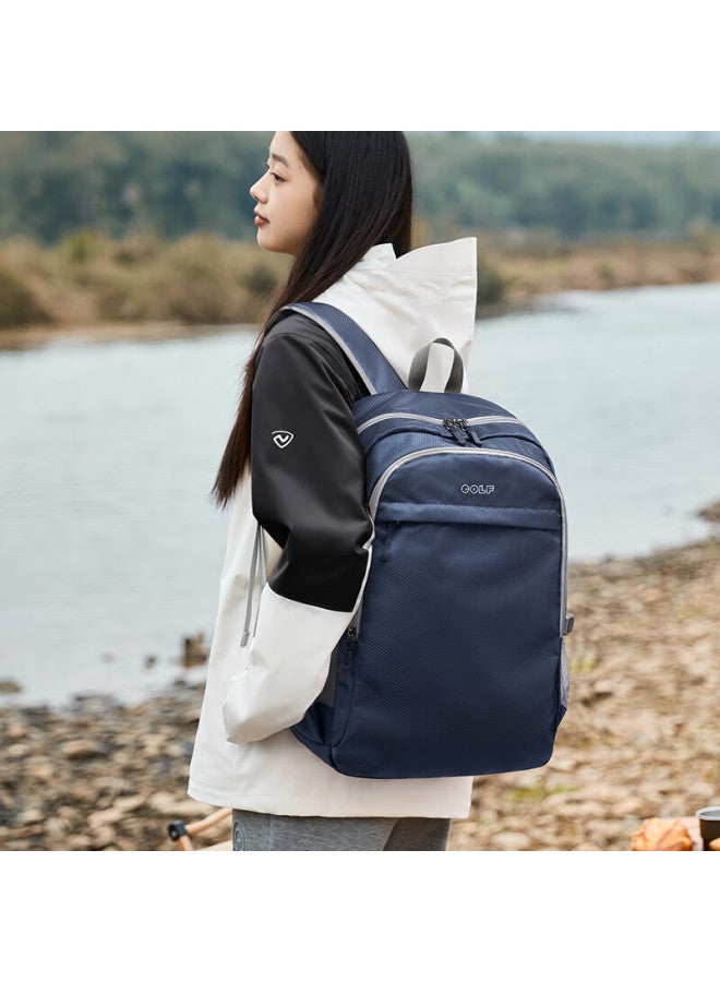 Golf (Golf) Foldable Laptop Backpack For Women, Outdoor Waterproof Sports Fitness Mountaineering Bag, Lightweight Bookbag For Travel - Image 1