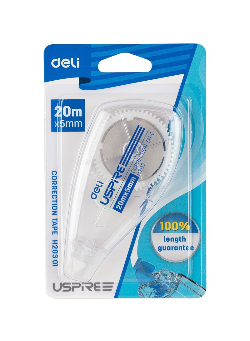 Deli Uspire Correction Tape With 20 Meter Length - Image 1