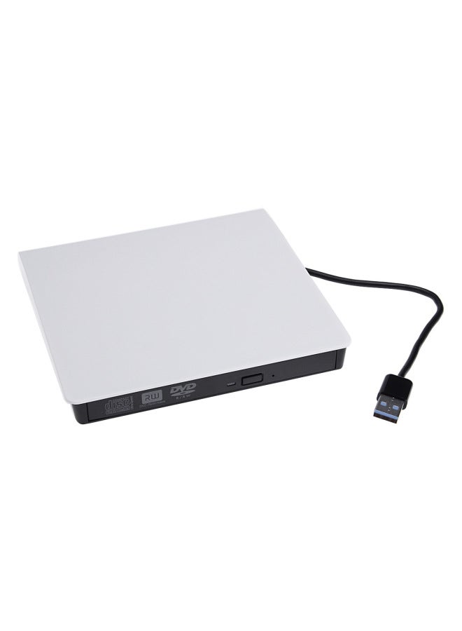 USB3.0 Brushed Optical Drive External Mobile Burner DVD-rw CD ROM Notebook External Neutral-Color:Black - Image 2