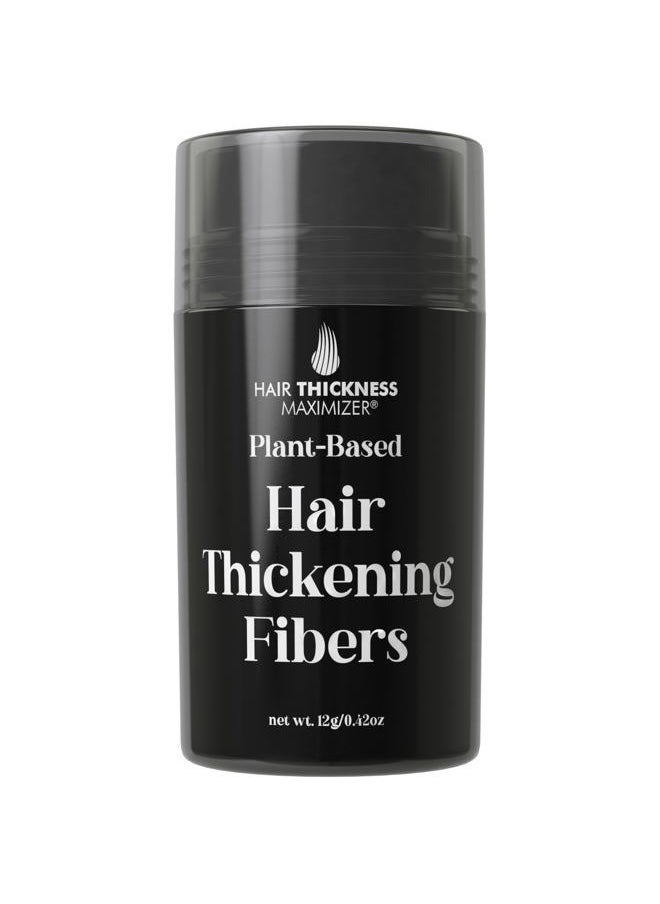 HAIR THICKNESS MAXIMIZER - Hair Fibers for Balding Areas & Thinning Hairlines for Women & Men. Plant-Based Hair Powder for Instant Volume and Coverage. Hair Building Fibers, Non-Itchy, Easy Wash Off. (Blonde) - Image 1