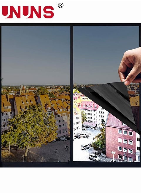 PVC Window Film Sticker,One-Way Privacy Mirror Reflective Film,Heat Control Window Film,Sun Blocking Anti UV Reflective Window Tint For Home,60x200cm