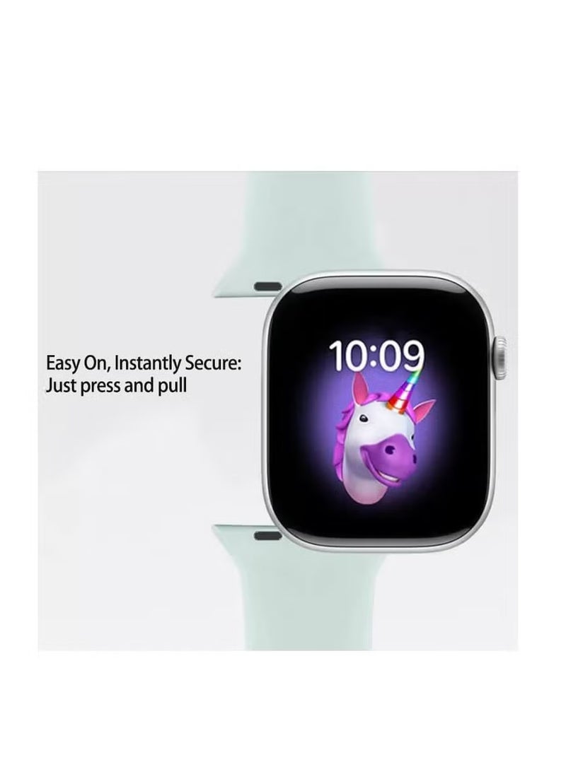 Soft Silicone TPU Band Strap Compatible for Apple watch 38/40/41/42mm - Image 2