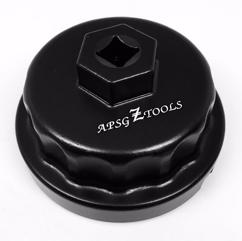 APSG OIL FILTER WRENCH TOOL Cartridge Housing Cap Cover Compatible with SELECT Camry Corolla Avalon RAV4 Tacoma Highlander Sienna Venza 4runner Prius Sequoia Tundra Ct ES 300 350 GS LS RX300 - Image 3