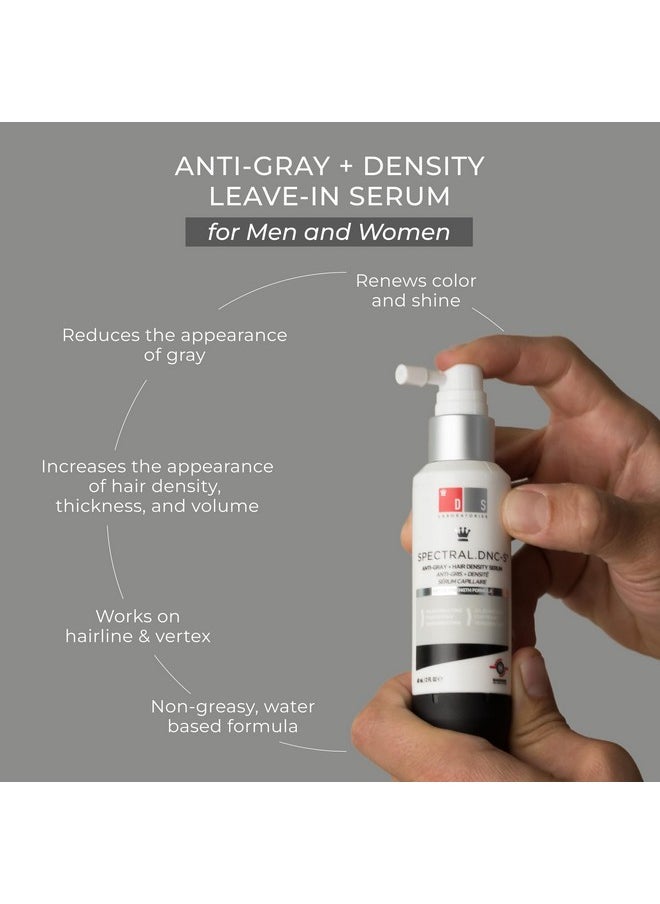 DS LABORATORIES DS Laboratories Spectral.DNC-S Serum - Hair Growth Support & Anti-Gray Formula with Nanoxidil, Niacinamide, Rosemary, Zinc & Biotin, Thickening Hair Product  - Image 2