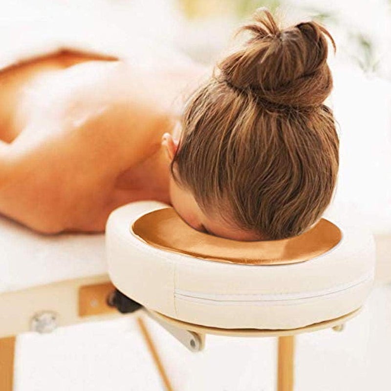 klarako Silicone Face Massage Pillow, Soft Q Elasticmassage Face Relaxation Pillow Headrest, Overlay Face Relax Cradle Cushion Pad for Spa Beauty Salon - Image 2