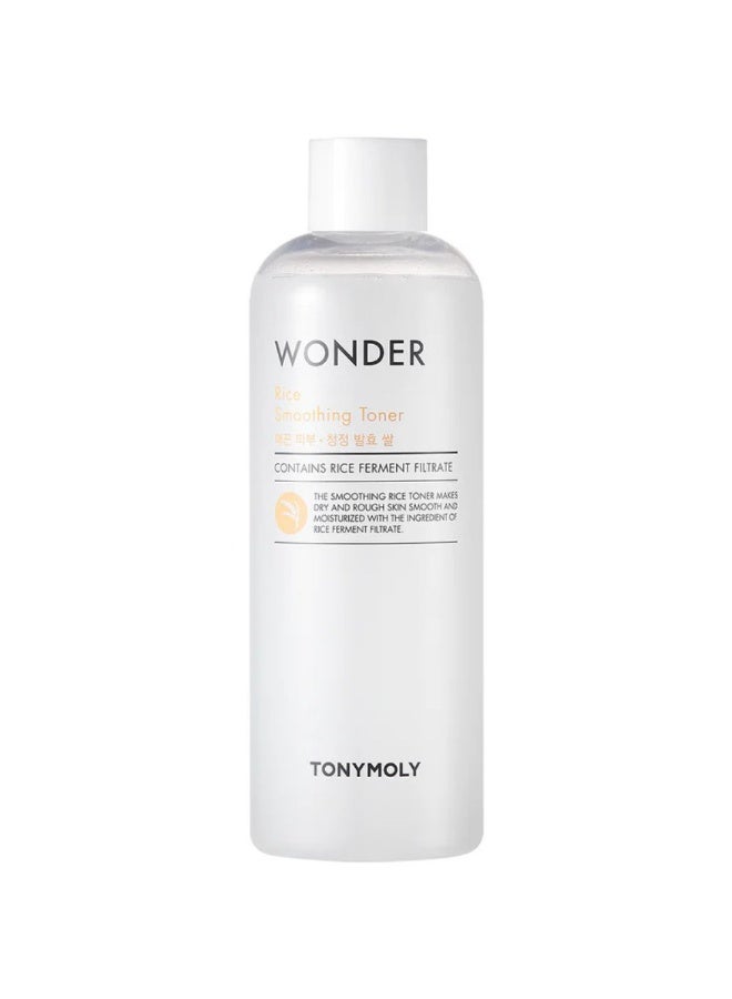 TonyMoly Wonder Rice Smoothing Toner Multi-Use 500ml - Image 1