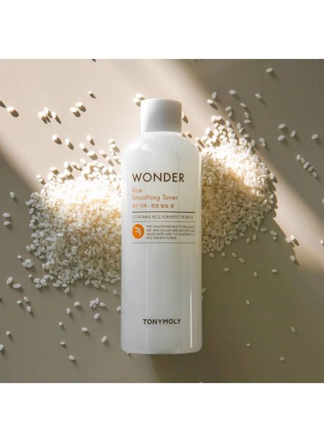 TonyMoly Wonder Rice Smoothing Toner Multi-Use 500ml - Image 4