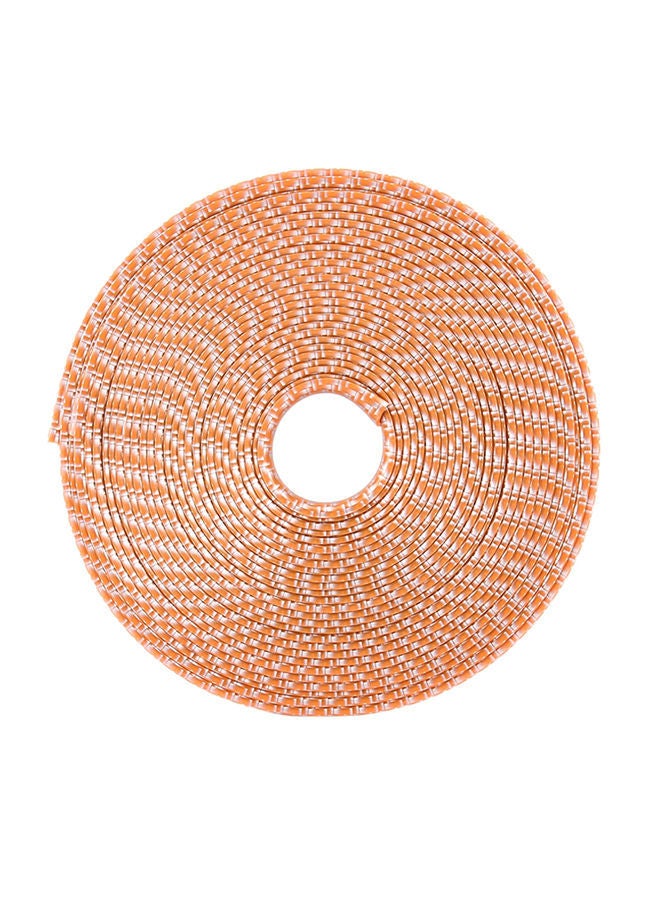 NIBEMINENT 8M Universal Diy Carbon Fiber Rubber Auto Car Door Edge Seal Scratch Protector Decorative Strip