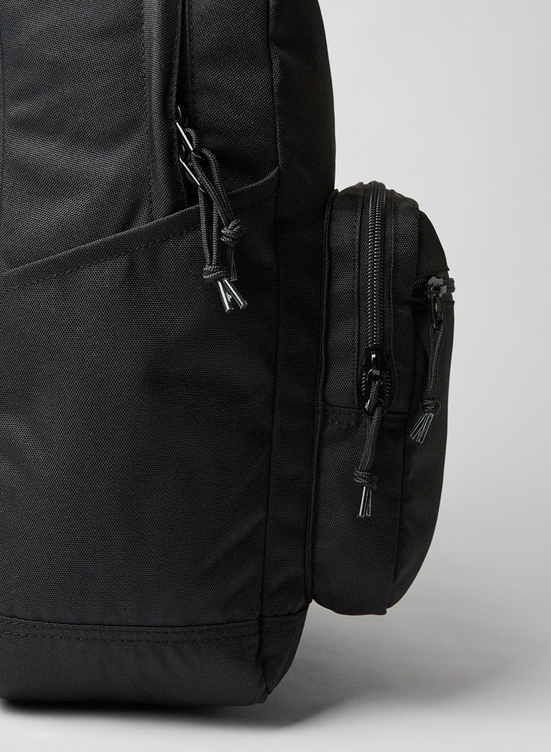 CONVERSE Go 2 Backpack Unisex Adult Casual Straight Edge Classic Black - Image 5
