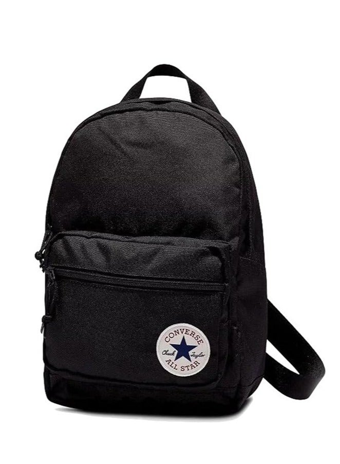 CONVERSE Go 2 Backpack Unisex Adult Casual Straight Edge Classic Black - Image 2