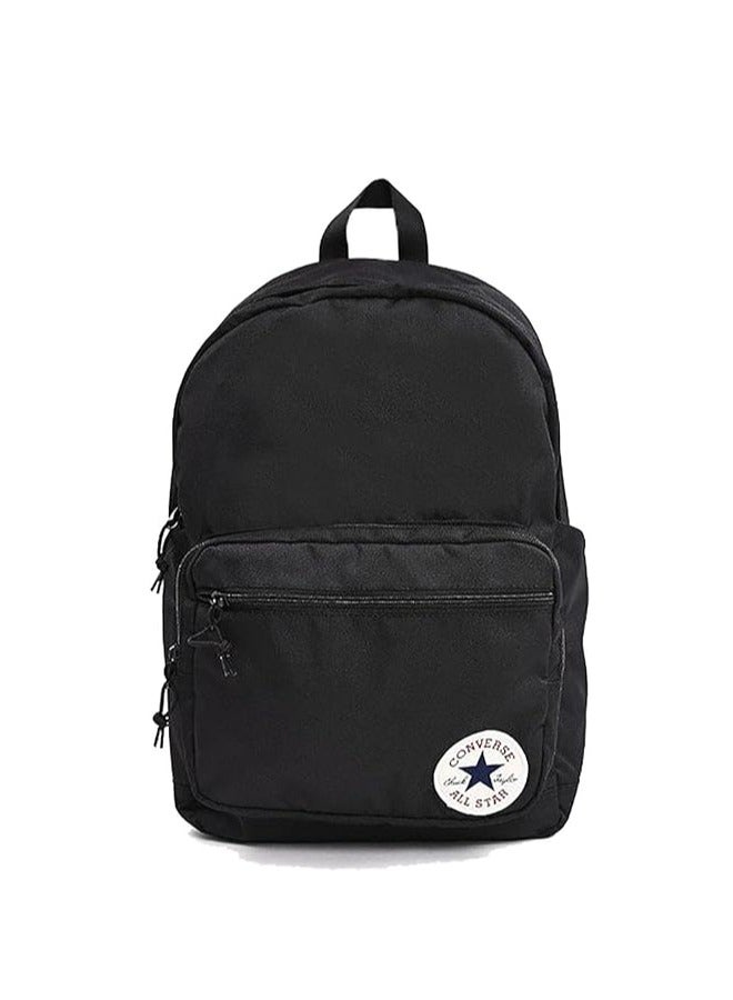 CONVERSE Go 2 Backpack Unisex Adult Casual Straight Edge Classic Black - Image 4