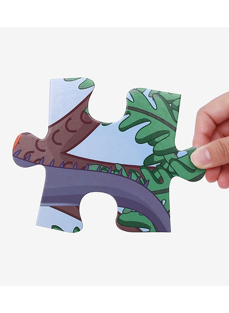 Jumbo Floor Puzzle for Toddlers – 48 Extra Large Pieces Featuring Zoo Animals and Insects – Safe and Educational Puzzle to Boost Cognitive and Motor Skills - Image 4