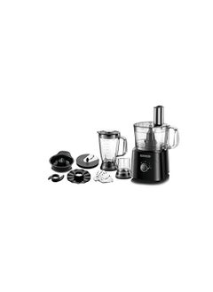 BLACK&DECKER 5In1 Food Processor, 750W, 2L Bowl, 1.8L Blender, Jar, Grinder & Chopper, Plus 34 Extra Functions, Compact & Kitchen Appliance For Chopping, Slicing, Shredding, 2 Years Warranty, Fx775-B5  - Image 2
