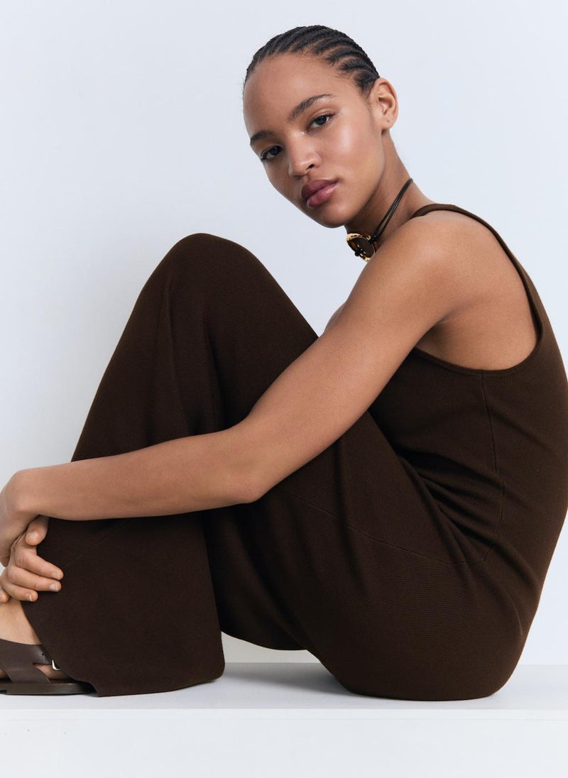 MANGO Knit Sleeveless Dress  - Image 5