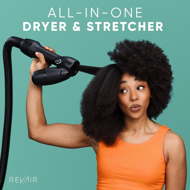 RevAir Reverse-Air Hair Dryer - Innovative Quick-Drying Hair Dryer for Curly, Wavy & Straight Hair - Revolutionary Reverse Blow Dryer -Hairdryer to Reduce Heat Damage & Styling Time - Image 5