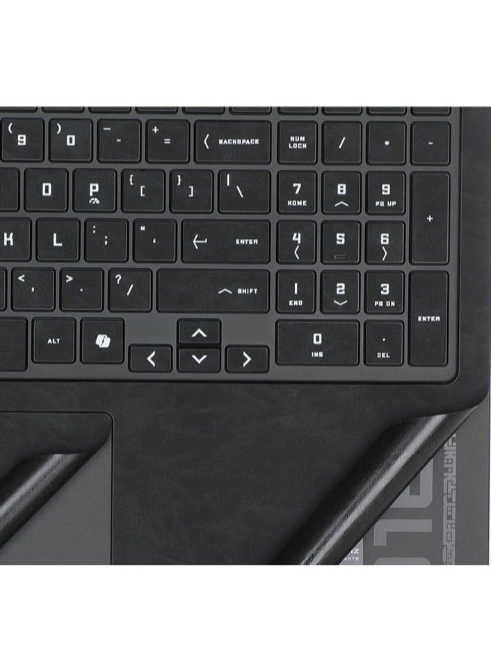 general Laptop Decal Cover Compatible with 16-inch HP OMEN Gaming Laptop 2025 Anti-Scratch Sticker Three Sided Leather Notebook Film - Image 4