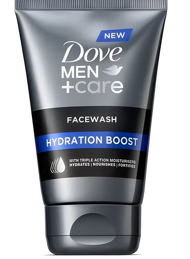 Dove غسول وجه للرجال +رعاية متقدمة مرطب إضافي 100 جرام - Image 1