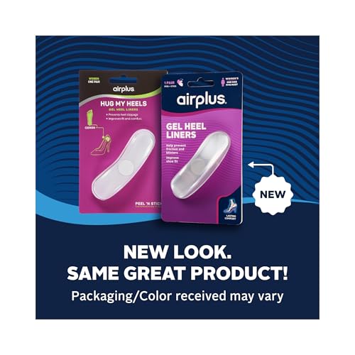 Airplus Gel Heel Liners – Invisigel Cushions for Slippage Prevention, Blister Protection, and Improved Shoe Fit – Ideal for High Heels, Flats, Sneakers, and Dress Shoes (2 Pairs) - Image 2
