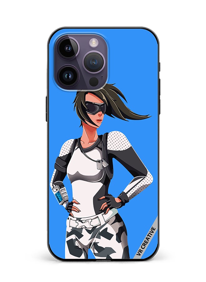 VR CREATIVE Protective Case Cover For Apple iPhone 16 Pro Skin In Fortnite Battle Royale Design Multicolour - Image 1