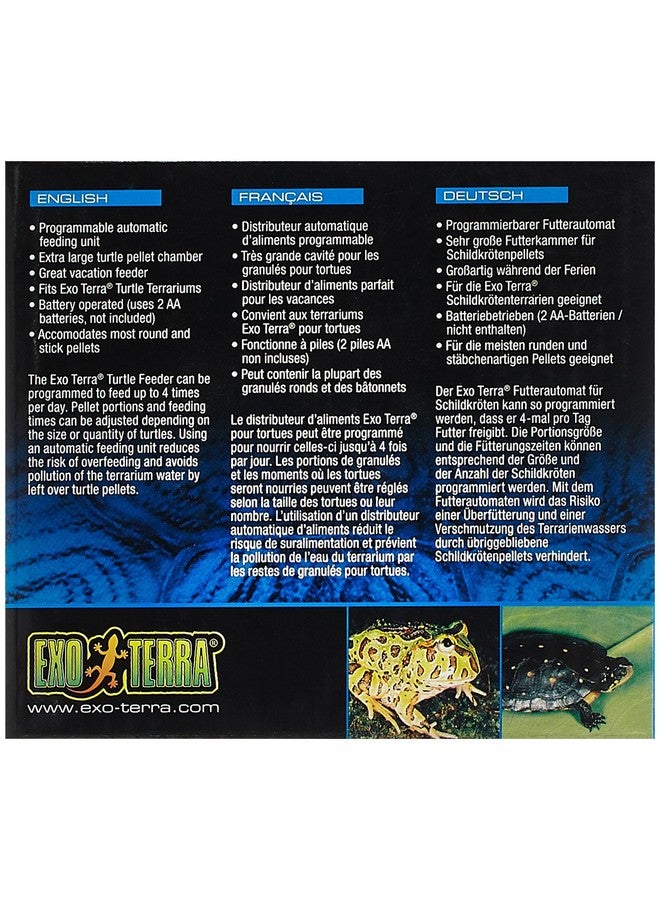 إكسو تيرا وحدة تغذية السلاحف الأوتوماتيكية من إكسو تيرا للبرمائيات - Image 3