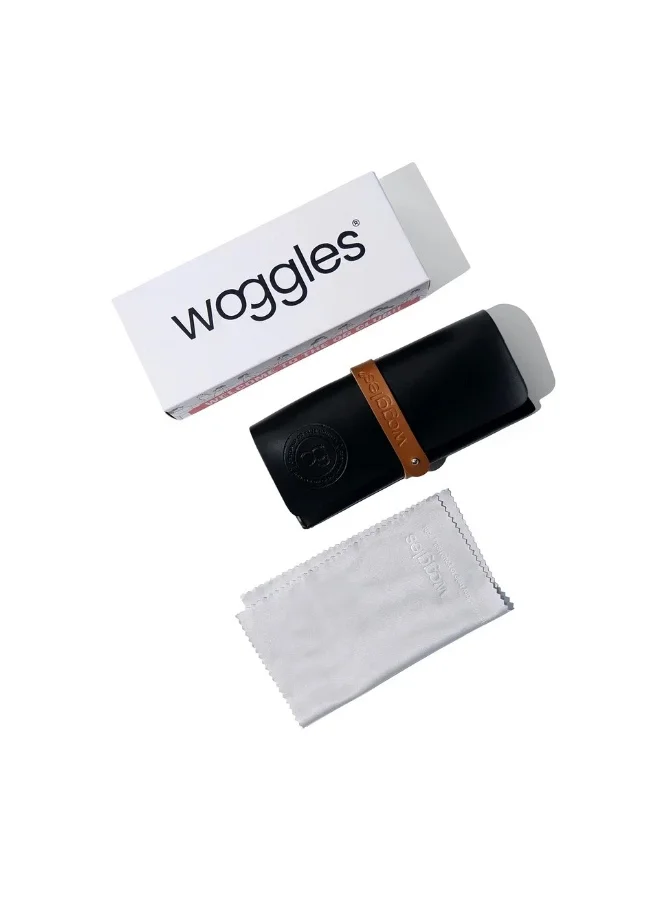 Woggles Shadowplay Polarized Round Sunglasses