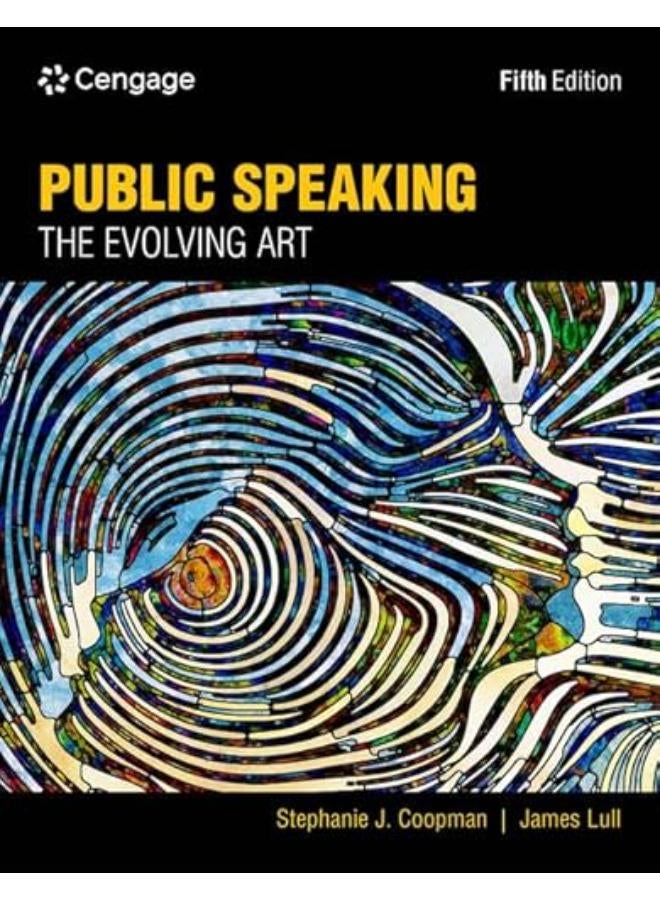 PUBLIC SPEAKING EVOLVING ART NON MEDIA VERSION 