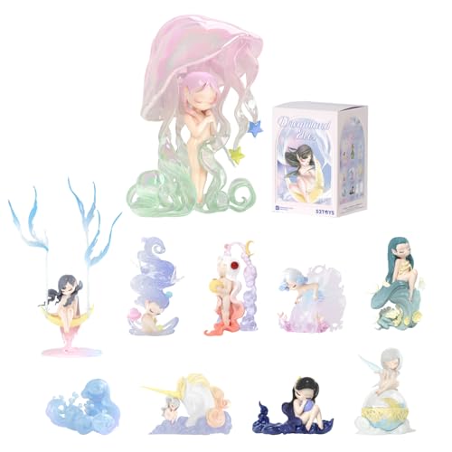 52TOYS Candybox Sleep Dreamland Elves 1PC, Collectible Toy Kawaii Creative Gift Room Decor Desktop Decoration 3.3 Inch, Gift for Birthday Party - Image 1