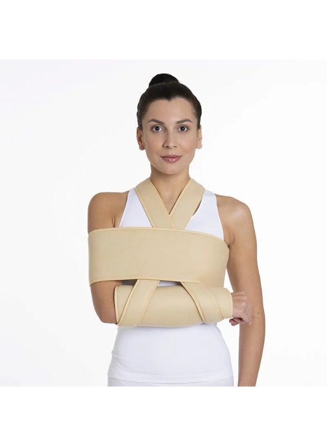 Universal Shoulder Immobilizer – Adjustable Large, Comfortable & Practical Arm and Shoulder Support for Injury Recovery - Image 1