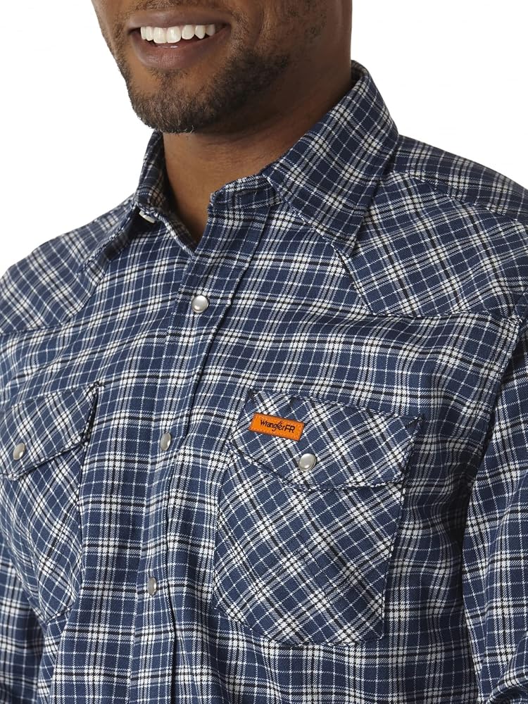Wrangler Men's Big/Tall Rugged Wear Basic Denim Shirt - Image 1