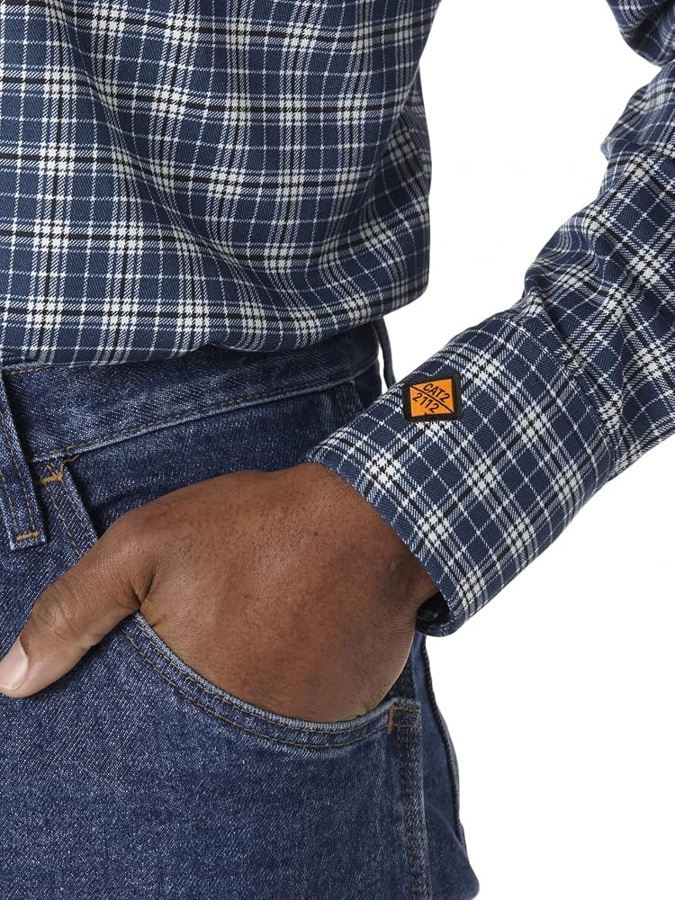 Wrangler Men's Big/Tall Rugged Wear Basic Denim Shirt - Image 2