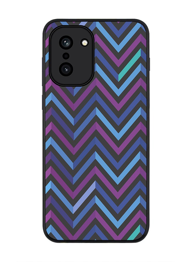 For OnePlus 15R Case,Slim fit Camera Protection, Shockproof Thin Phone cover  - Deep Chevron