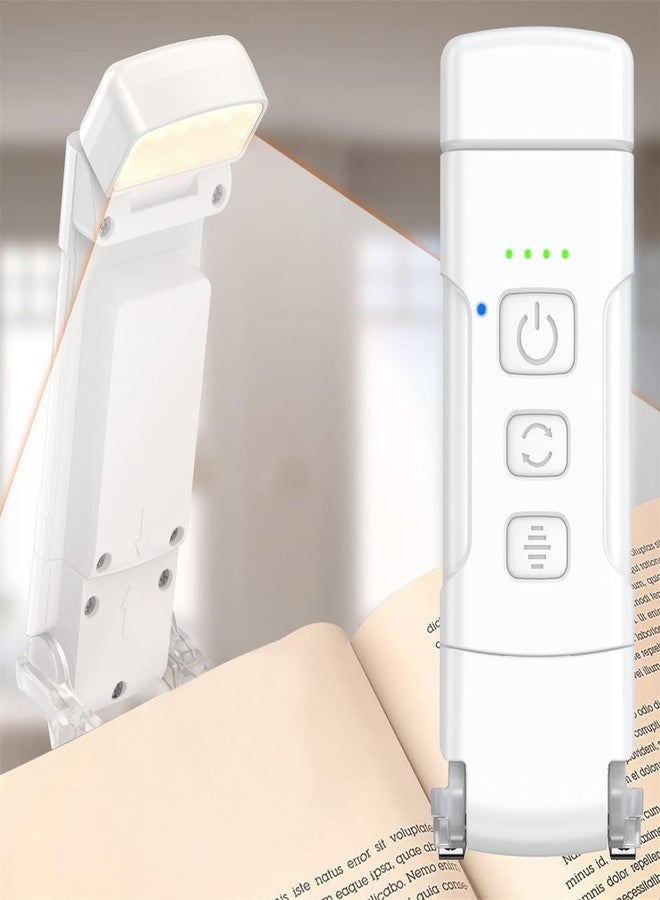 Adrohai Book Lights for Night Reading - USB Rechargeable Clip-on LED Reading Lamp with 2 Timing Modes - Image 1
