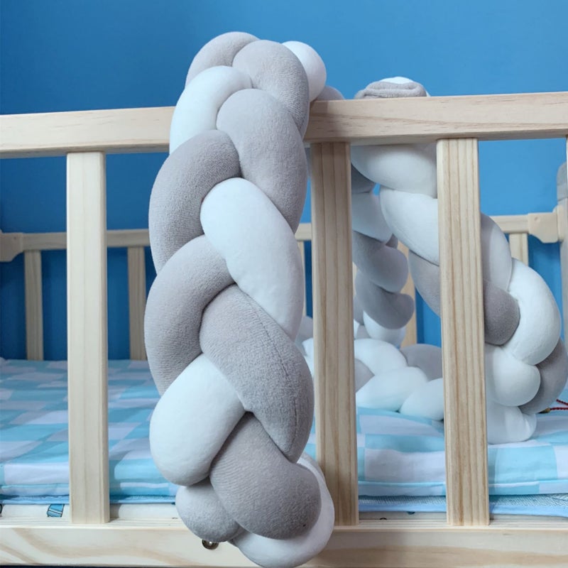 Children'S Room Three-Strand Braided Decorative Bed Wai Nordic Danish Woven Long Knot Ball Pillow Knot - Image 3
