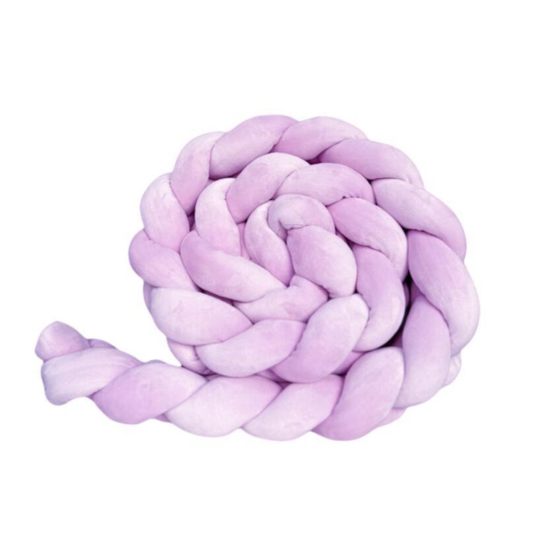 Children'S Room Three-Strand Braided Decorative Bed Wai Nordic Danish Woven Long Knot Ball Pillow Knot - Image 1