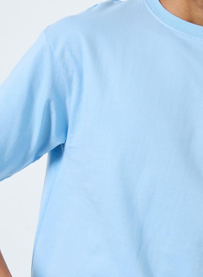 ستايلي تيشيرت فضفاض بطبعة جرافيك - Image 4