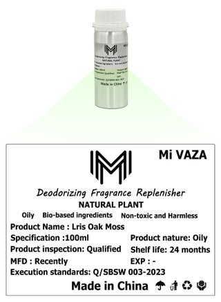 Aroma Diffuser Essential Oil - Chypre Essential Oil - Lris Oak Moss - Oily Essential Oil - Fragrance Essential Oil - Deodorant Essential Oil - Suitable for Waterless Oil Diffusers - 100ml - view 3