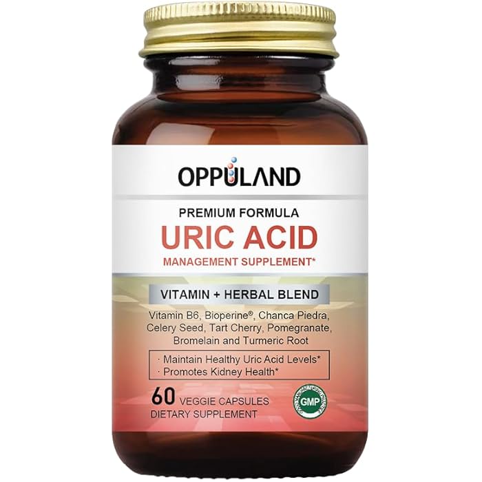 Oppuland Uric Acid Detox - 60 Veggie Capsules - Image 1