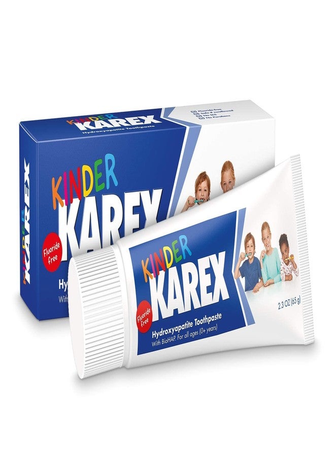KAREX Kinder Karex Hydroxyapatite Kids Toddler Toothpaste I Fluoride Free I Clinically Tested I 2.3 oz - Image 1
