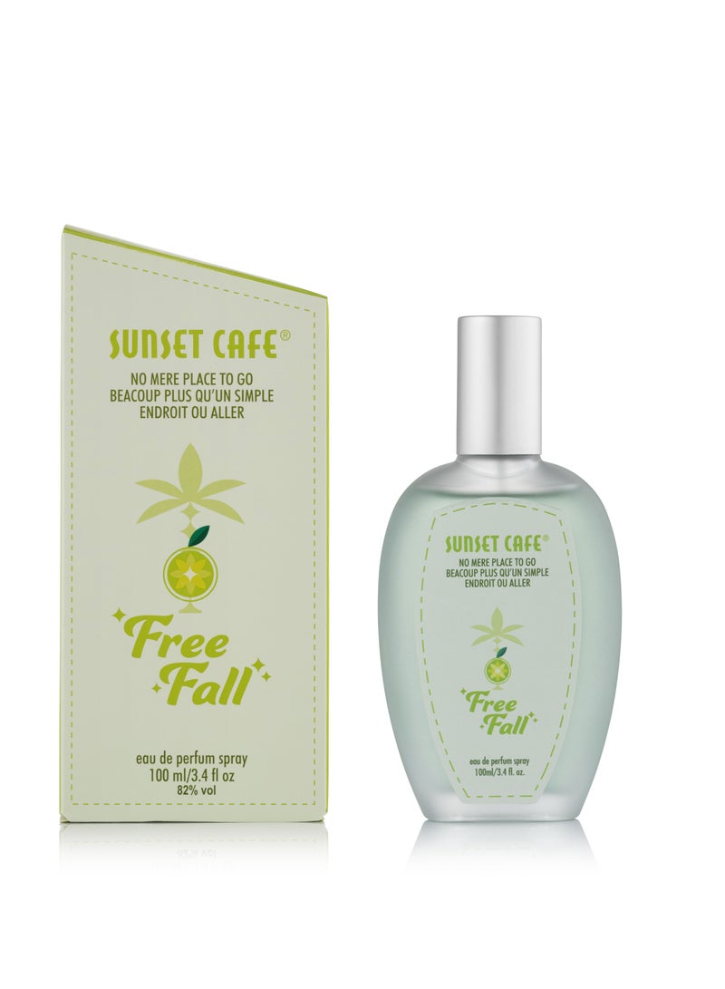 صن سيت كافيه Sunset Café Free Fall Eau de Perfume 100ml 100ml - Image 1
