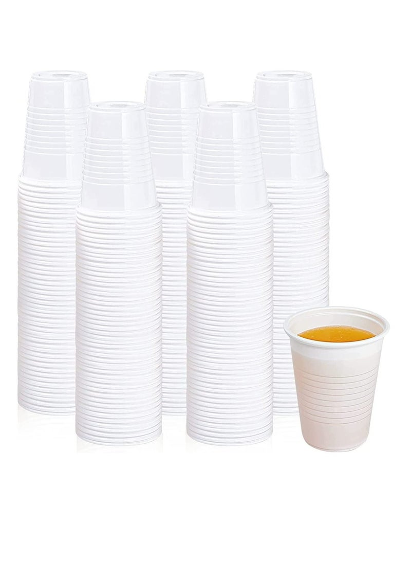 vsell24 Pack of 1000 Plastic Juice Cups 6oz  – Clear Disposable Cups for Cold Beverages, Smoothies, Water & Events - Image 3