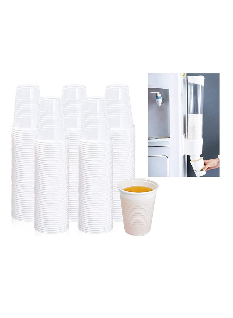 vsell24 Pack of 1000 Plastic Juice Cups 6oz  – Clear Disposable Cups for Cold Beverages, Smoothies, Water & Events - Image 4