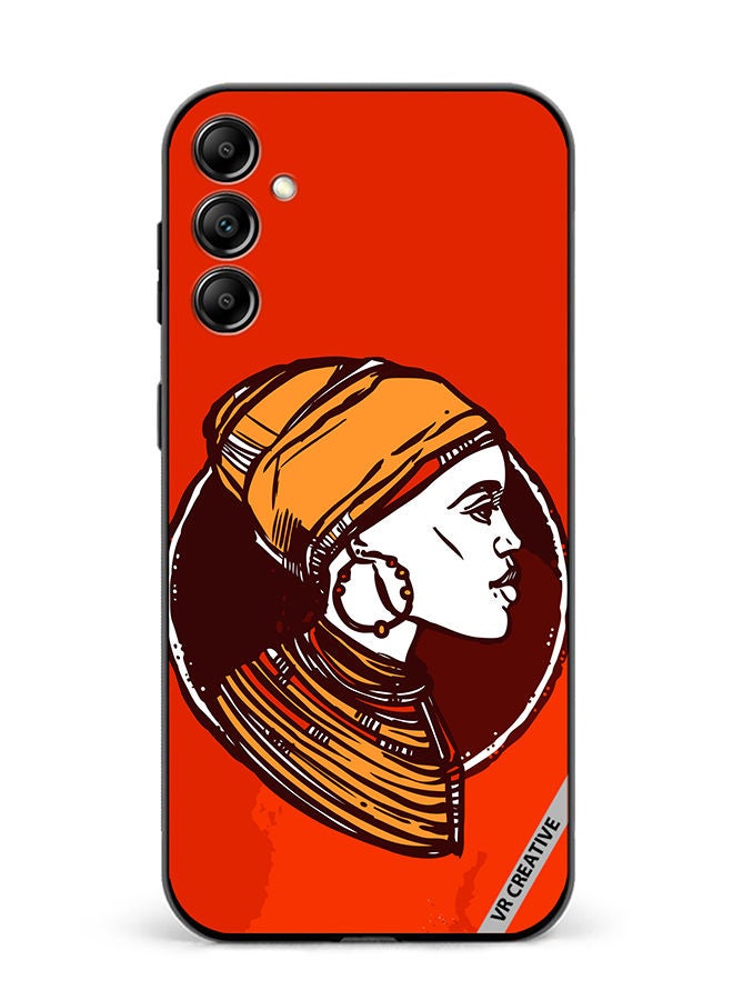 VR CREATIVE Protective Case Cover For Samsung Galaxy A34 African Woman Design Multicolour - Image 1