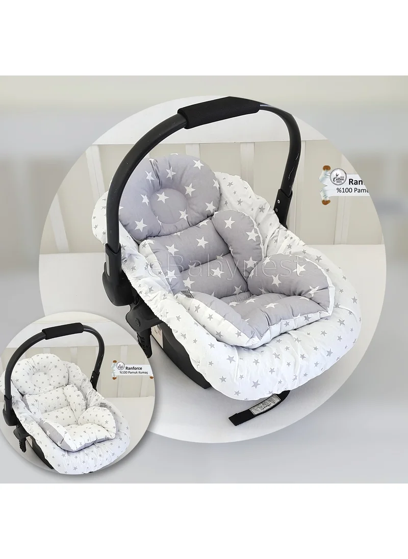 Ebabynest Bigstar Series Gray Stroller Bottom Cushion