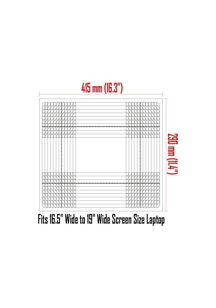 LSS Laptop 17-17.3" Skin with Colorful Klimt Tree of Life Pattern - Image 3