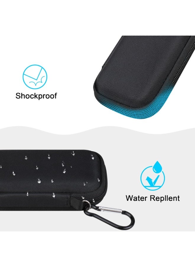 SPECTON Hard Carrying Case for SanDisk Extreme Pro/SanDisk Extreme Portable External SSD 500GB 1TB 2TB 4TB USB-C Solid State Drive EVA Shockproof Protective Storage Travel Bag, Black+Black - Image 4