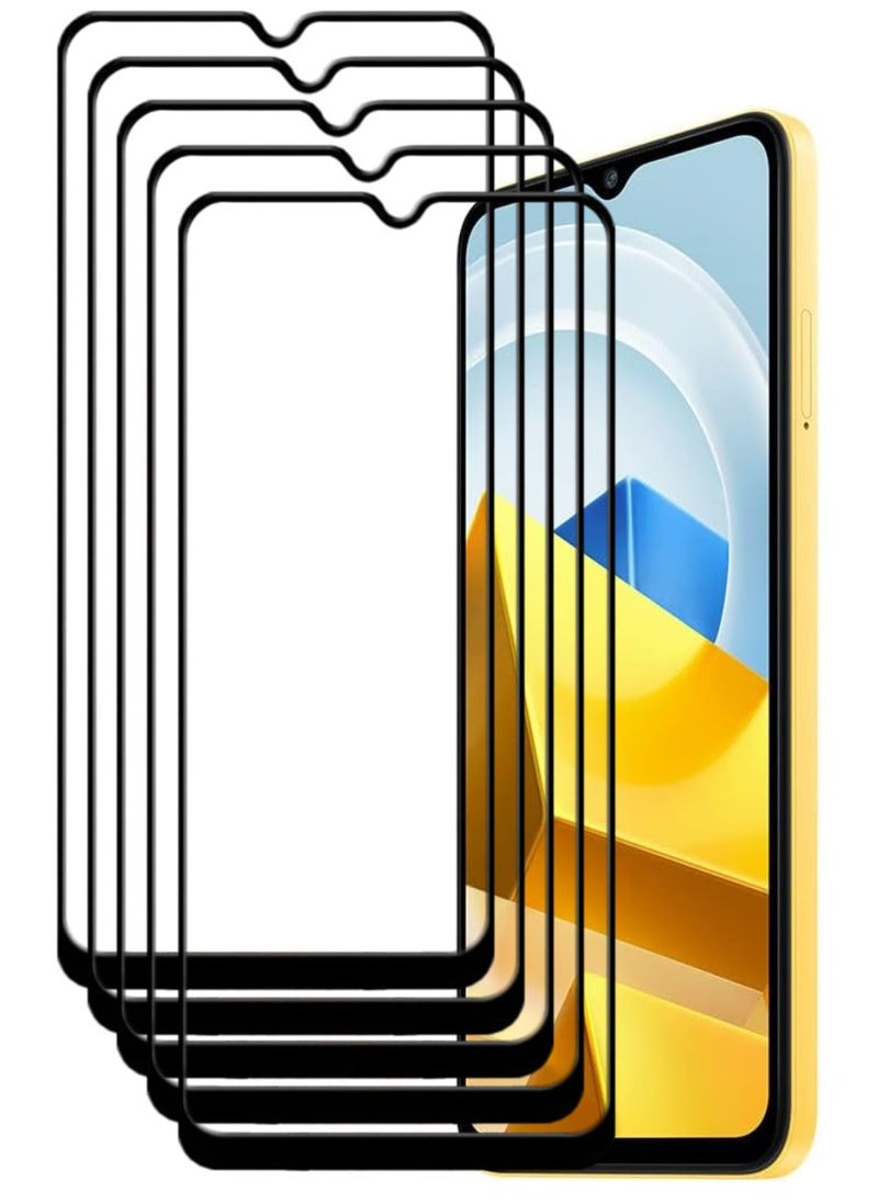 أكاليكس 5 قطع، حماية شاشة،  لهاتف شاومي بوكو M5  ، جودة ممتازة. - Image 1