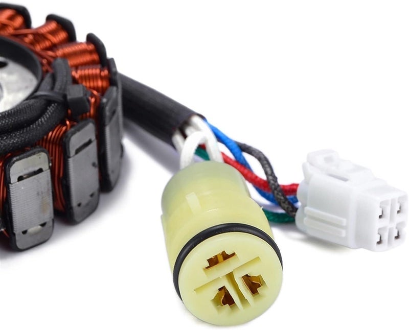 QASULER Regulator Rectifier and Magneto Stator Coil Generator for Yamaha ATV - Image 4